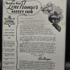Lone Ranger Butternut Bread Safety Club Badge  Letter